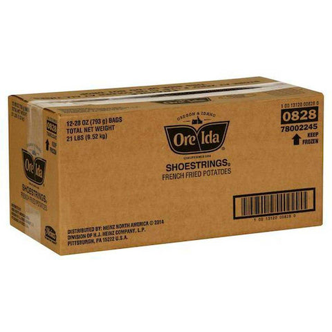 Ore Ida Shoestring French Fry Potatoes, 1.75 Pound -- 12 per case