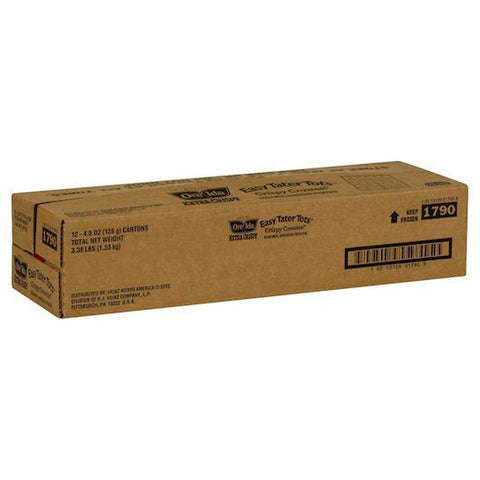 Ore Ida Extra Crispy Easy Tater Tots Shredded Potatoes, 4.5 Ounce -- 12 per case