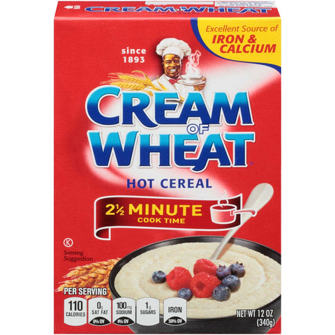 Krafts Cereal Cream of Wheat Cooked On Stove for 2.5 Minute, 14 Ounce -- 24 per case.