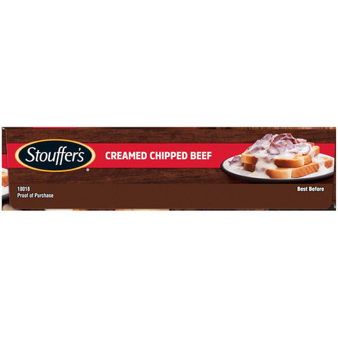 Nestle Stouffers Entree Creamed Chipped Beef, 11 Ounce -- 12 per case.