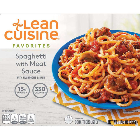Nestle Stouffers Lean Cuisine Entree Spaghetti, 11.5 Ounce -- 12 per case.