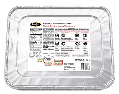 Nestle Stouffers Green Bean Mushroom Casserole, 70 Ounce -- 4 per case.