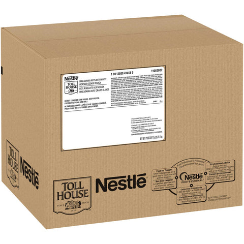 Nestle Toll House Macadamia Nut with White Chocolate Morsels Cookies, 2 Ounce -- 120 per case.