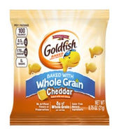 Pepperidge Farm 100 Calorie Whole Grain Cheddar Goldfish - 0.75 oz. bag, 100 per case