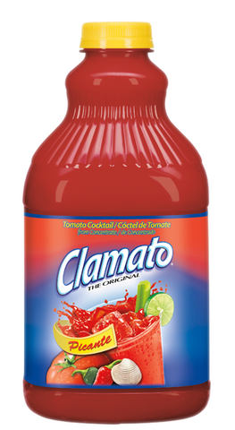 Clamato Picante Juice 8 Case 64 Ounce