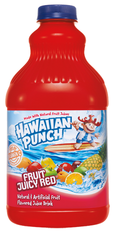 Hawaiian Punch Fruit Juicy Red Plastic Juice 8 Case 64 Ounce