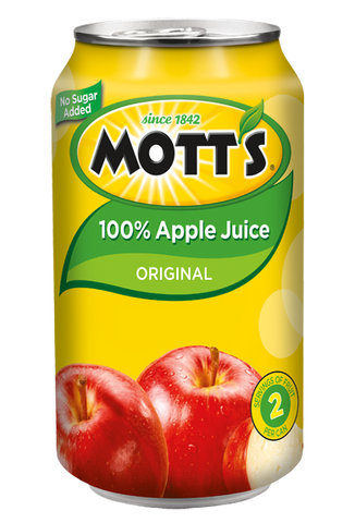 Mott's Juice Apple Single Serve, 11.5 Ounce -- 24 Can
