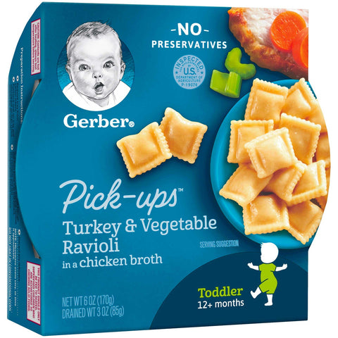 Gerber Turkey and Vegetable Ravioli, 6 Ounce -- 8 per case