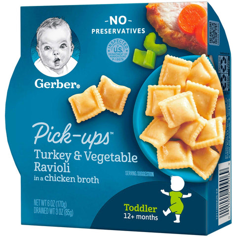 Gerber Turkey and Vegetable Ravioli, 6 Ounce -- 8 per case