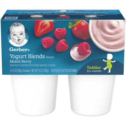 Graduates Mixed Berry Fruit and Yogurt Blend Snacks, 14 Ounce -- 6 per case.