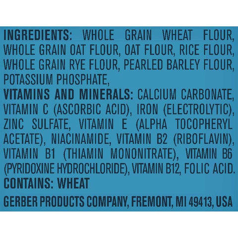 Gerber Organic 2nd Food Multigrain Cereal, 8 Ounce -- 6 per case.