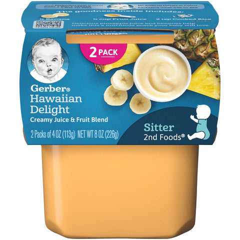 Gerber NatureSelect 2nd Foods Hawaiian Delight Dessert, 7 Ounce -- 8 per case.