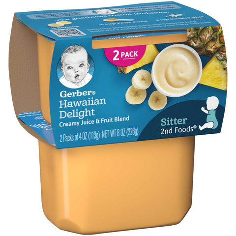 Gerber NatureSelect 2nd Foods Hawaiian Delight Dessert, 7 Ounce -- 8 per case.