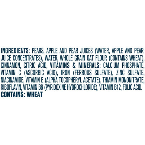 Gerber 2nd Foods Pear and Cinnamon with Oatmeal Cereal Baby Food, 4 Ounce -- 16 per case
