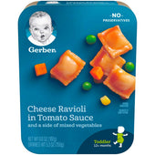 Lil Entrees Cheese Ravioli in Tomato Sauce with Mixed Vegetables, 6.6 Ounce -- 8 per case.