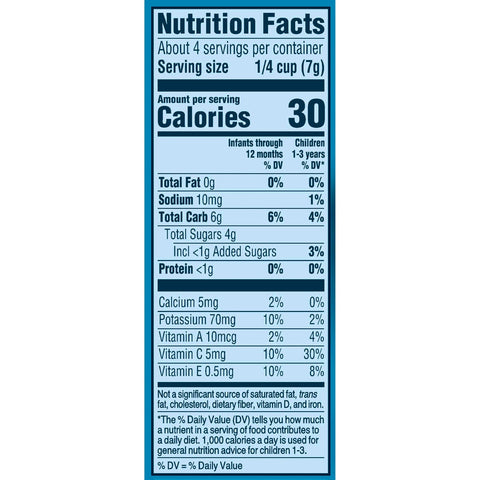 Graduates Fruit and Veggie Melts Truly Tropical Blend Snacks, 1 Ounce -- 7 per case.