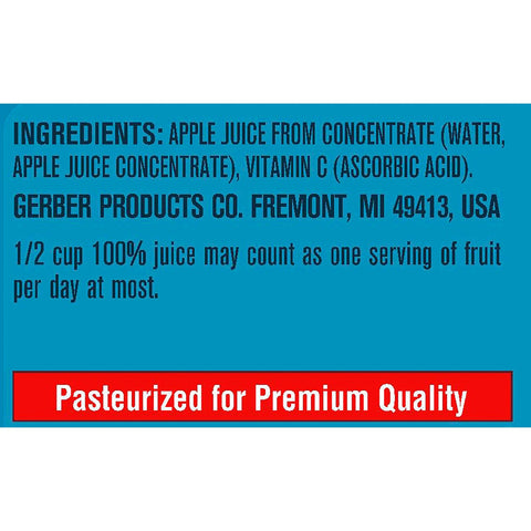 Gerber Apple Juice, 32 Fluid Ounce -- 6 per case.