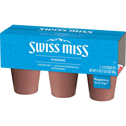 Swiss Miss Chocolate Pudding, 0.58 Ounce -- 48 per case