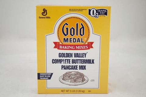 Gold Medal Golden Valley Complete Buttermilk Pancake Mix, 5 pound -- 6 per case