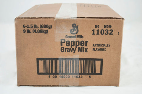 General Mills Value Pepper Biscuit Gravy 6 Case 1.5 Pound