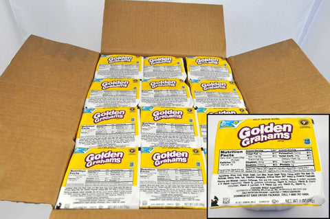 General Mills Golden Graham - Honey Cereal, Bowl Pak, 1 Ounce -- 96 per case.