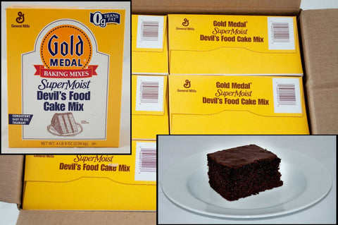 Gold Medal SuperMoist Devil's Food Cake Mix, 4.5 pound -- 6 per case