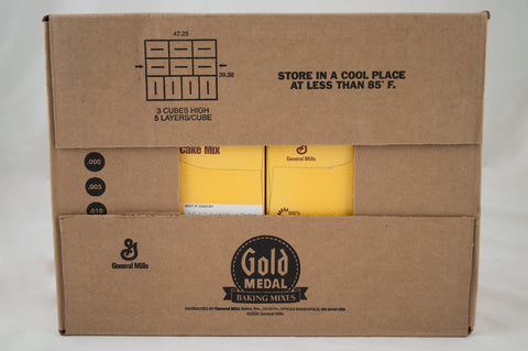 Gold Medal SuperMoist Yellow Cake Mix, 4.5 pound -- 6 per case