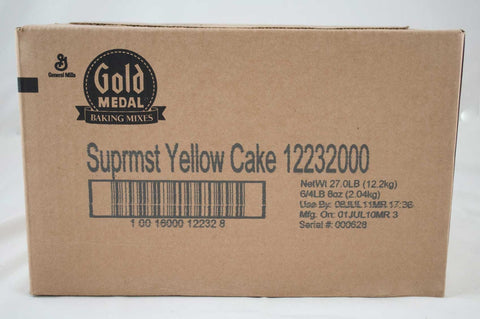 Gold Medal SuperMoist Yellow Cake Mix, 4.5 pound -- 6 per case