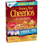 Honey Nut Cheerios Cereal, 19.5 Ounce -- 12 per case.