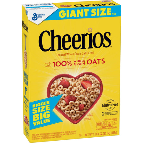 Cheerios Cereal, 20 Ounce -- 10 per case.