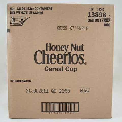 Cheerios Honey Nut Cereal Cup, 10.8 Ounce -- 10 per case