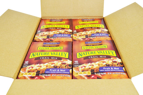 Nature Valley Fruit and Nut Chewy Trail Mix Bar - 1.2 oz. bar, 128 per case