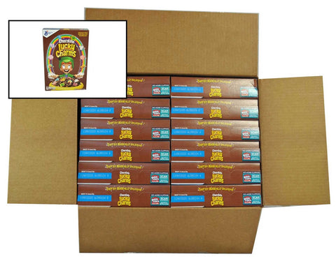 Lucky Charms Chocolate Cereal, 11 Ounce Box -- 12 per case