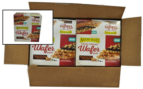 Nature Valley Peanut Butter Chocolate Wafer Bar, 1.3 Ounce - 12 count per pack -- 4 packs per case