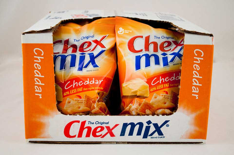 Chex Cheddar Snack Mix, 2.5 Ounce -- 12 per case.
