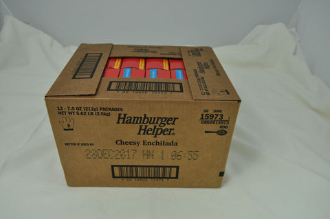 Hamburger Helper Cheesy Enchilada, 7.5 Ounce -- 12 per case.