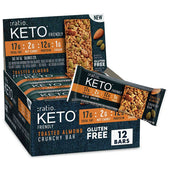 Ratio Keto Friendly Toasted Almond Bar, 17.4 Ounce -- 4 per case