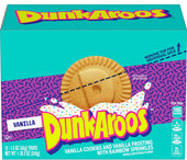 Betty Crocker Dunkaroos Vanilla Cookies Vanilla Frosting with Rainbow Sprinkles, 18 Ounce -- 3 per case