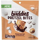 Chex Mix Muddy Buddies Peanut Butter and Chocolate Coated Pretzel Bites, 4 Ounce -- 8 per case