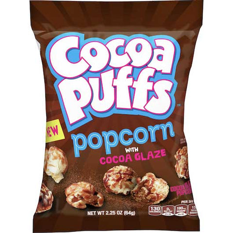 General Mills Cocoa Puffs Popcorn, 2.25 Ounce -- 7 per case