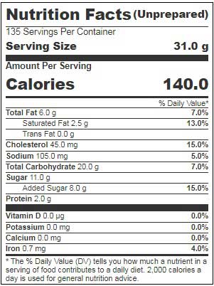 Pillsbury Mini Soft Baked Confetti Cookie, 18 Ounce -- 9 per case