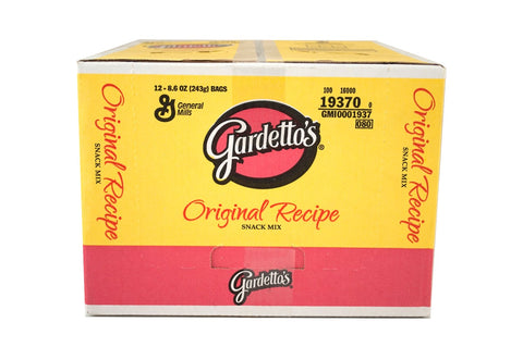 Gardettos Original Recipe Snacks Mix, 8.6 Ounce -- 12 per case.