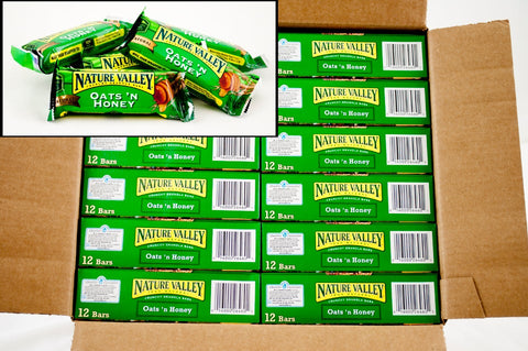 Nature Valley Oats and Honey Granola Bar, 8.9 Ounce -- 12 per case.