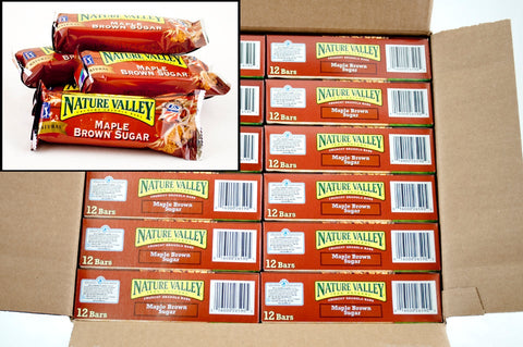 Nature Valley Maple Brown Sugar Crunchy Granola Bar, 8.94 Ounce -- 12 per case.