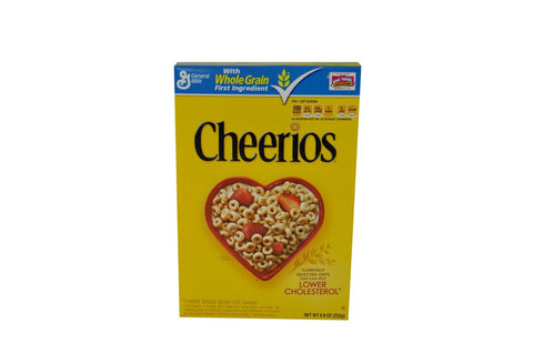 General Mills Cheerios Toasted Whole Grain Oat Cereal, 8.9 Ounce -- 12 per case.