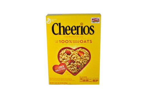 Cheerios Toasted Whole Grain Oat Cereal, 18 Ounce -- 10 per case.
