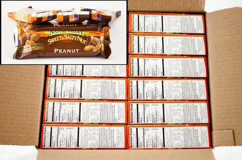 Nature Valley Sweet and Salty Nut Peanut Granola Bar, 7.4 Ounce - 6 per pack -- 12 packs per case.