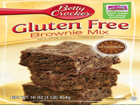 Betty Crocker Gluten Free Brownie Mix, 16 Ounce -- 6 per case.