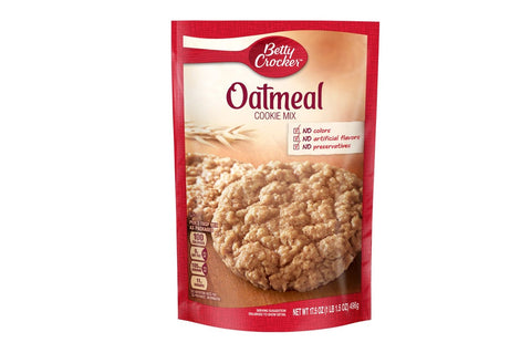Betty Crocker Oatmeal Cookie Mix, 17.5 Ounce -- 12 per case.