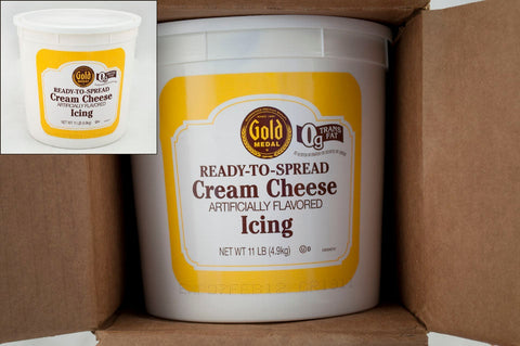 General Mills Gold Medal Ready To Spread Cheese Cream Icing, 11 Pound -- 2 per case.